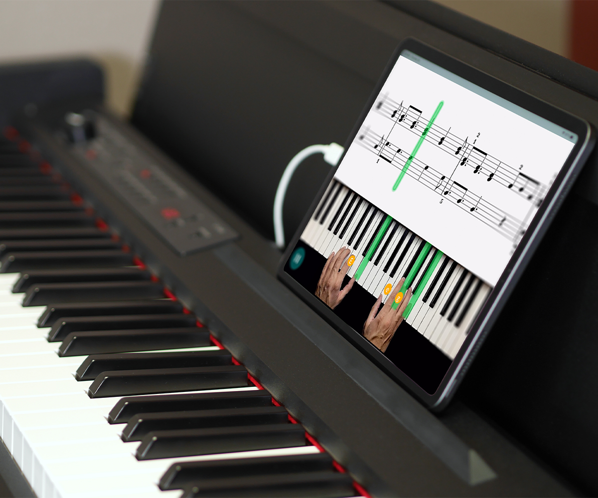 Korg Lp-380u Bk - Digitalpiano mit Stand - Variation 4