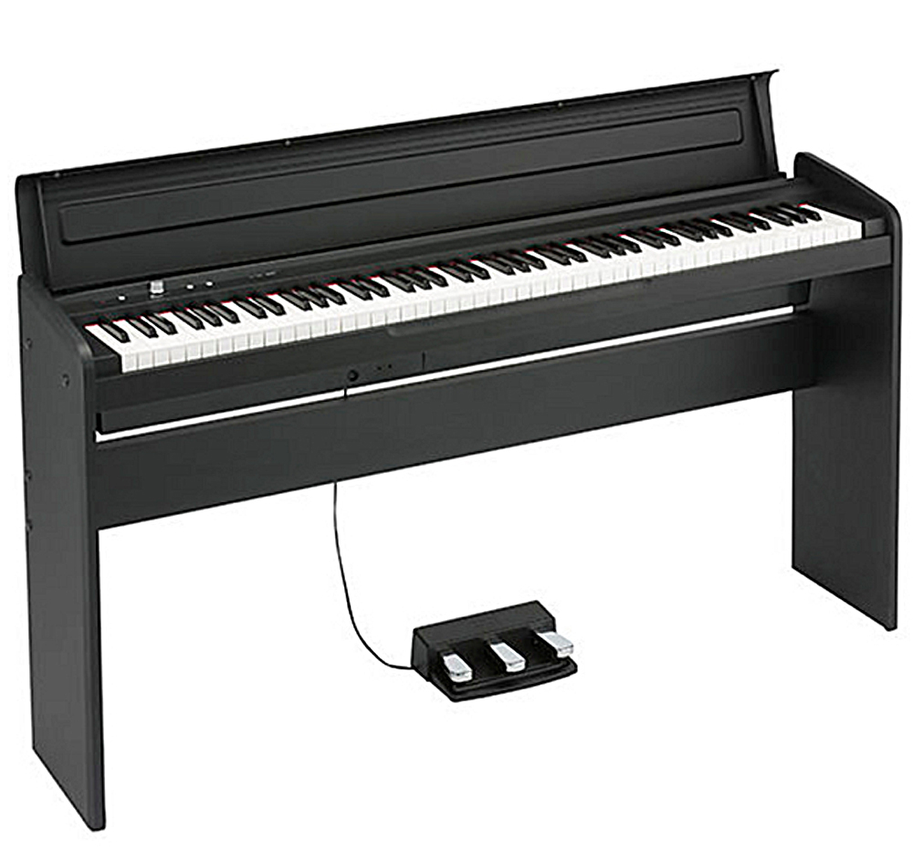 Korg Lp-180-bk - Black - Digitalpiano mit Stand - Variation 1