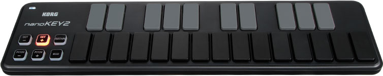 Korg Nano Key2 Bk - Masterkeyboard - Variation 1