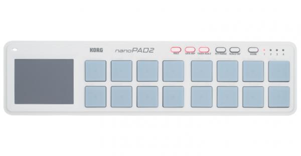 Daw controller Korg NanoPad 2 White