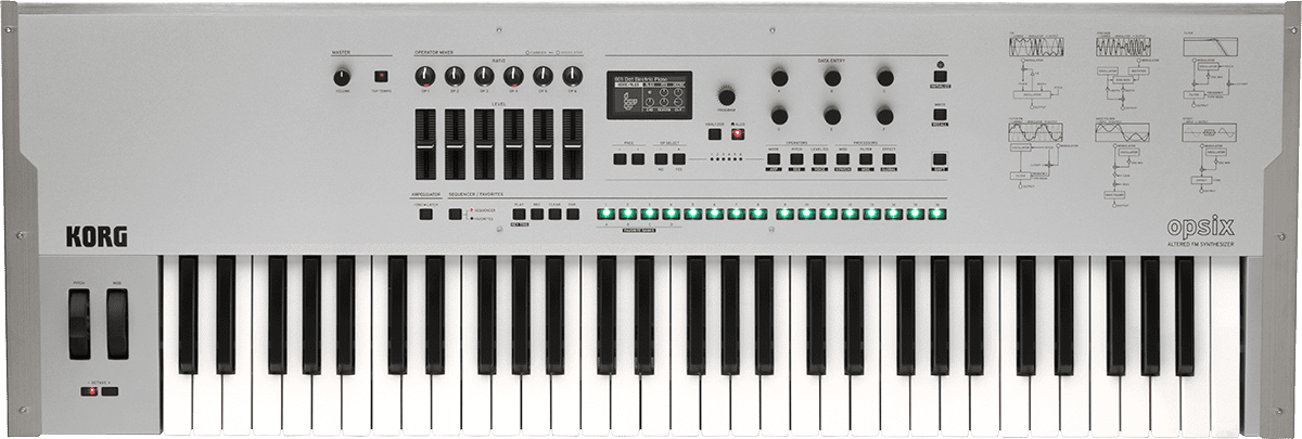 Korg Opsix Se Platinium - Synthesizer - Variation 1