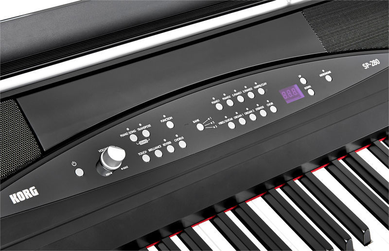 Korg Sp280 - Black - Digital Klavier - Variation 4
