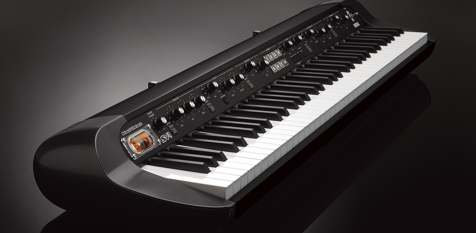 Korg Sv1 88 Bk Expo - Black - Stagepiano - Variation 3