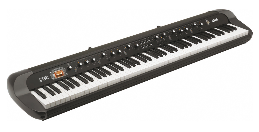 Korg Sv1 88 Bk Expo - Black - Stagepiano - Variation 1