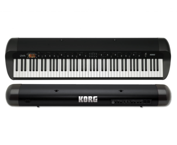 Korg Sv1 88 Bk Expo - Black - Stagepiano - Variation 5