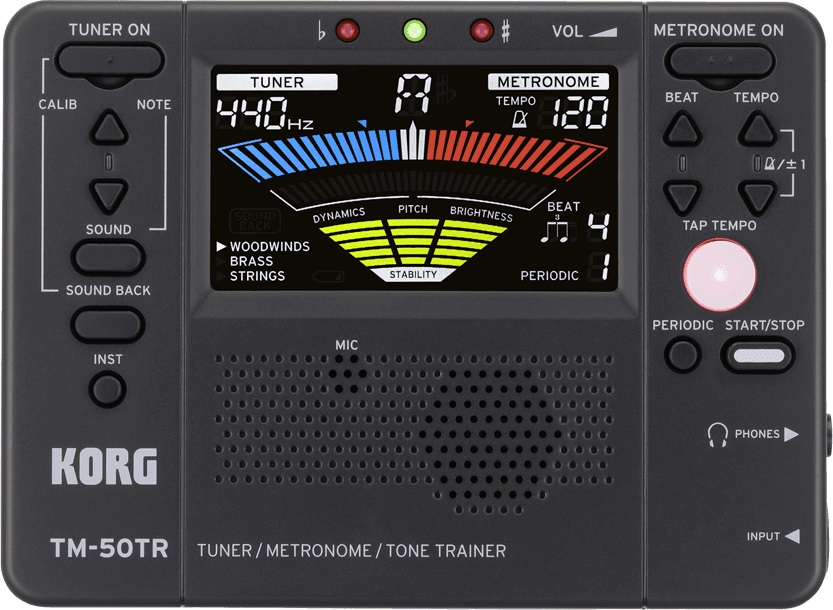 Korg Tm-50tr-bk - Stimmgerät für Gitarre - Variation 1
