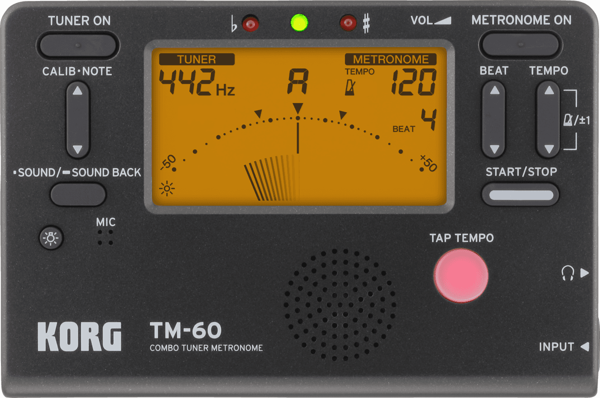 Korg Tm60-bk - Stimmgerät für Gitarre - Variation 1