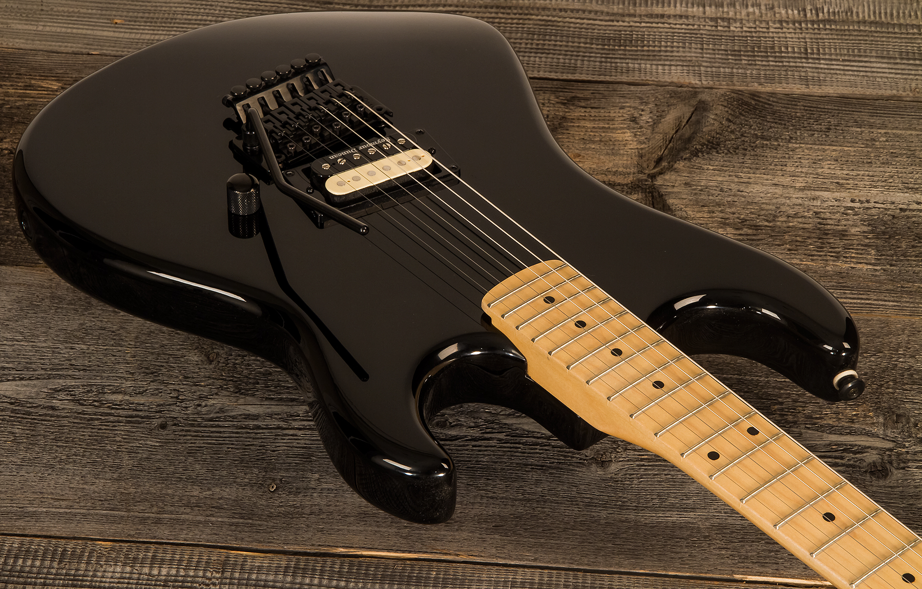 Kramer Baretta H Seymour Duncan Fr Mn - Ebony - E-Gitarre in Str-Form - Variation 1