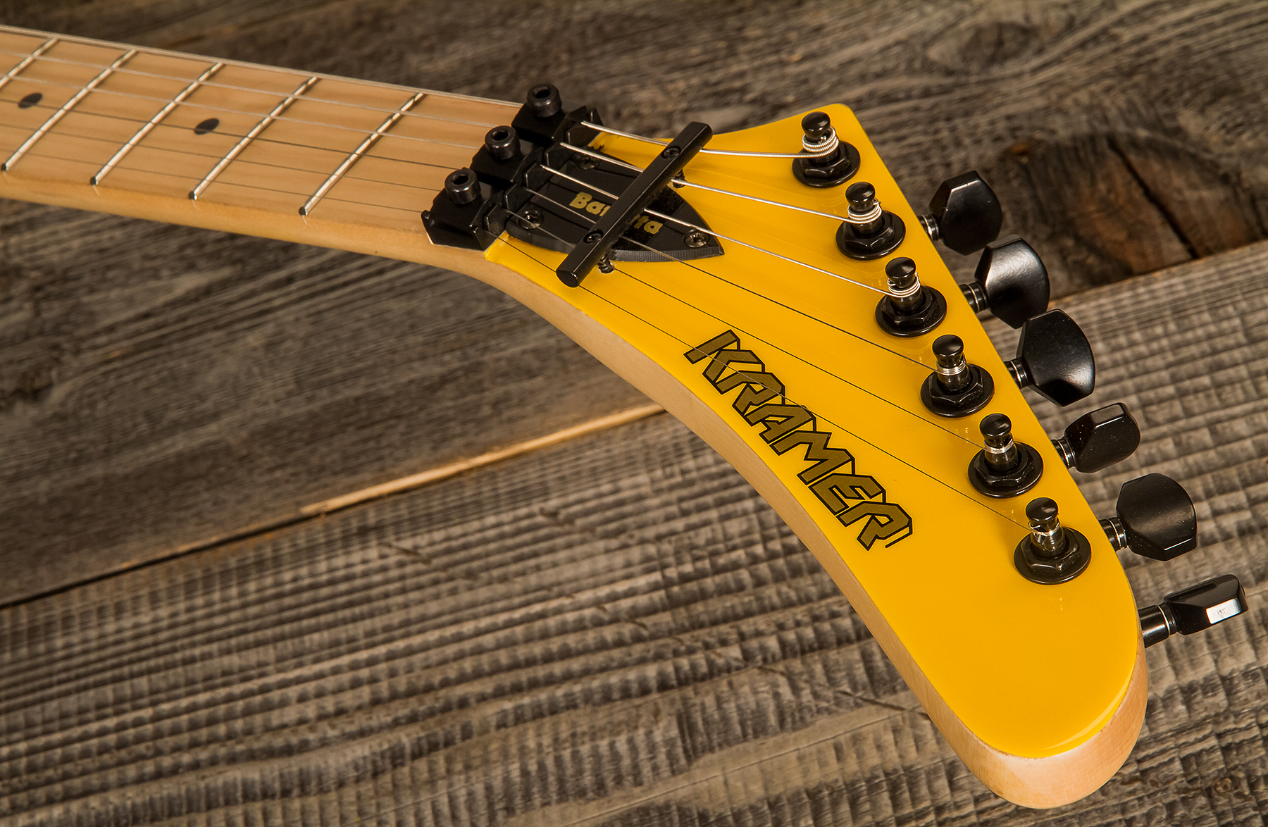 Kramer Baretta H Seymour Duncan Fr Mn - Bumblebee Yellow - E-Gitarre in Str-Form - Variation 4