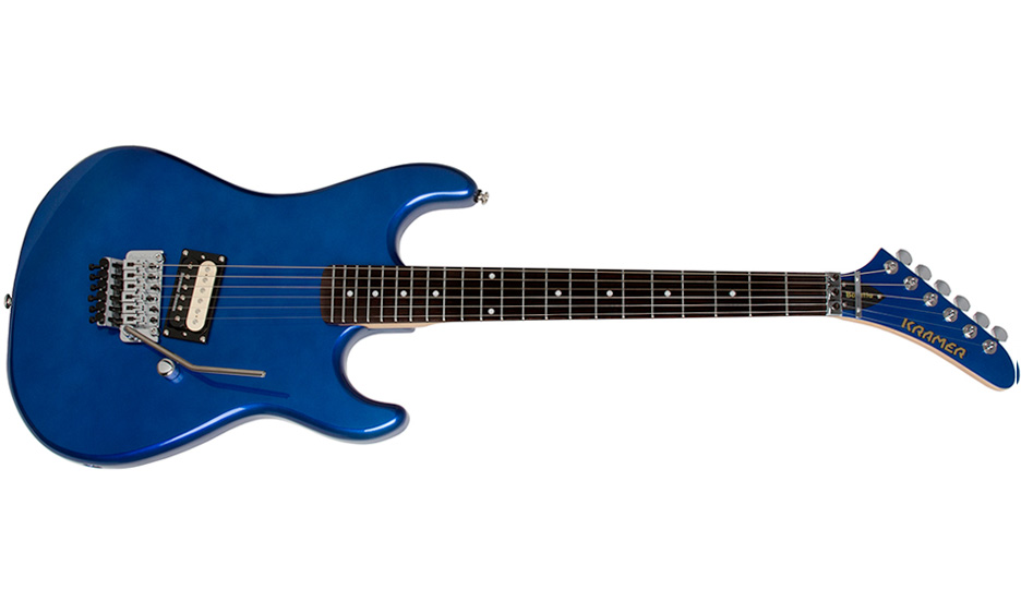 Kramer Baretta Vintage H Fr Rw - Candy Blue - E-Gitarre in Str-Form - Variation 1