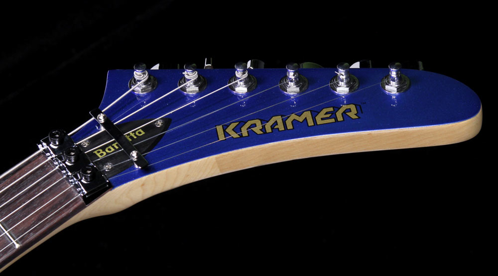 Kramer Baretta Vintage H Fr Rw - Candy Blue - E-Gitarre in Str-Form - Variation 4