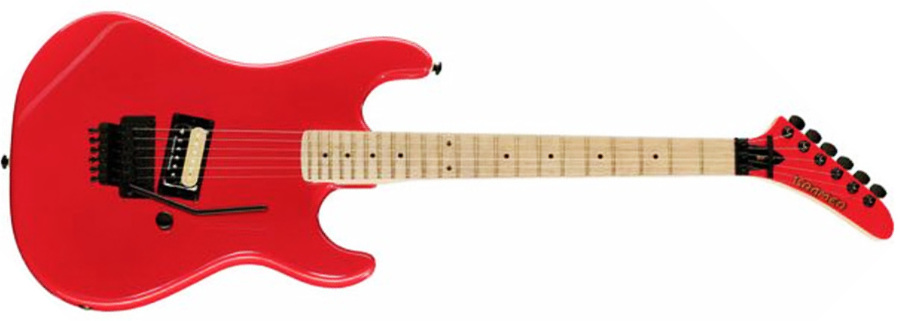 Kramer Baretta H Seymour Duncan Fr Mn - Jumper Red - E-Gitarre in Str-Form - Main picture