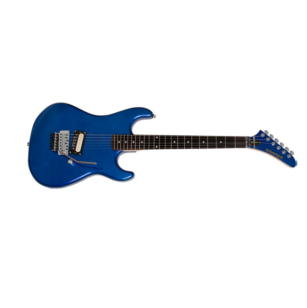 Kramer Baretta Vintage H Fr Rw - Candy Blue - E-Gitarre in Str-Form - Main picture