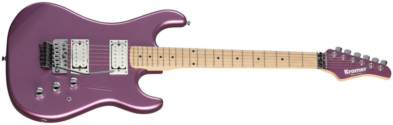 Kramer Pacer Classic 2h Fr Mn - Purple Passion Metallic - E-Gitarre in Str-Form - Main picture