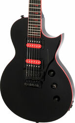 Single-cut-e-gitarre Kramer Assault 220 FR - Black red binding