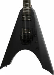 E-gitarre aus metall Kramer Nite-V FR - Black