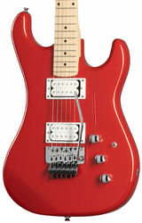 E-gitarre in str-form Kramer Pacer Classic - Scarlet red metallic