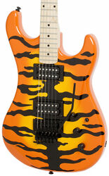 E-gitarre in str-form Kramer Pacer Vintage - Orange burst tiger