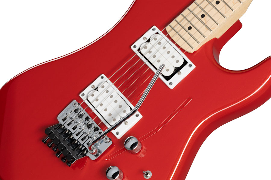 Kramer Pacer Classic 2h Fr Mn - Scarlet Red Metallic - E-Gitarre in Str-Form - Variation 3