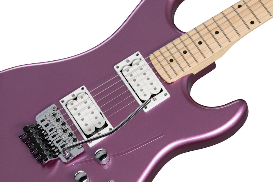 Kramer Pacer Classic 2h Fr Mn - Purple Passion Metallic - E-Gitarre in Str-Form - Variation 3