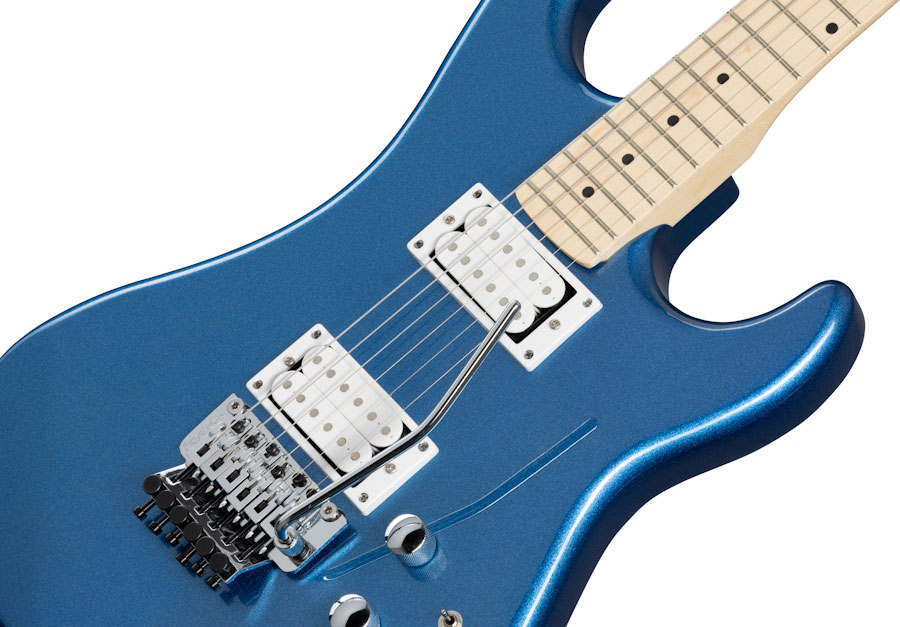 Kramer Pacer Classic 2h Fr Mn - Radio Blue Metallic - E-Gitarre in Str-Form - Variation 3