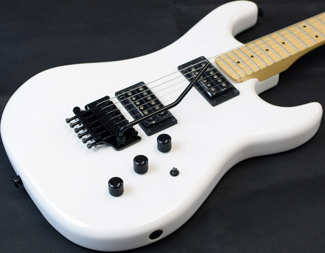 Kramer Pacer Vintage 2h Seymour Duncan  Fr Mn - Pearl White - E-Gitarre in Str-Form - Variation 1