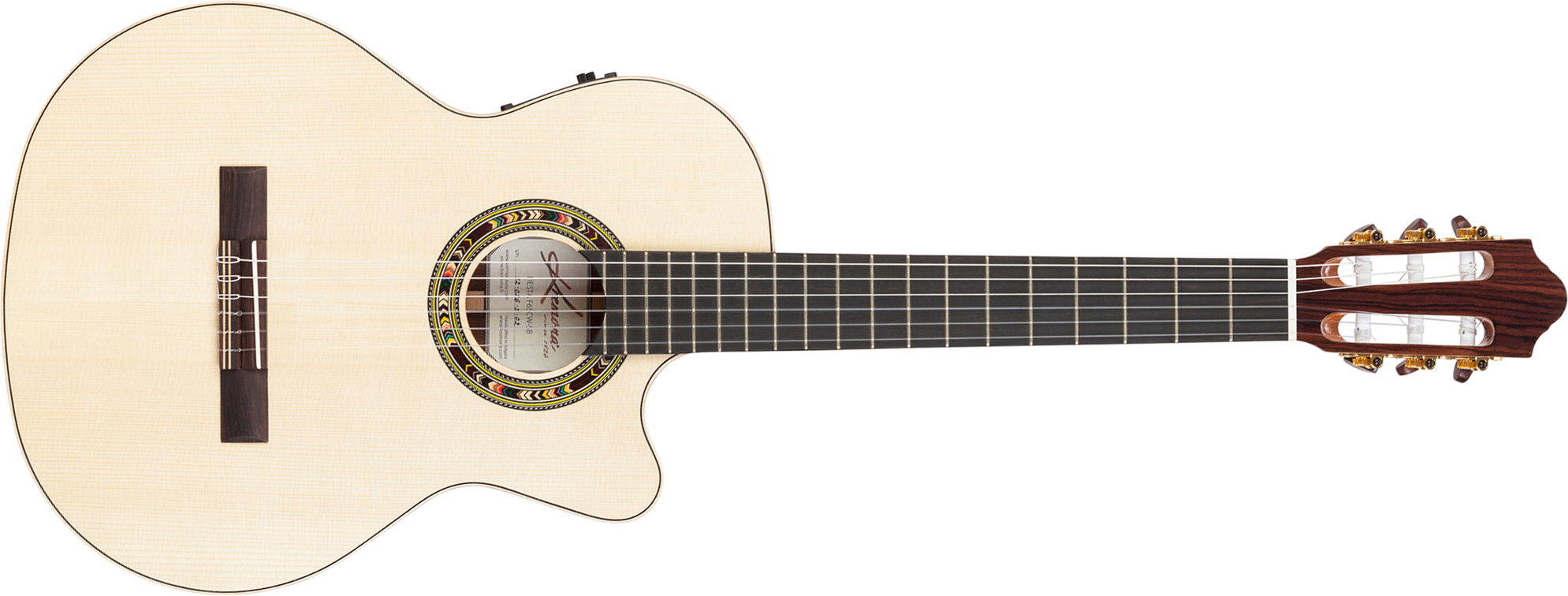 Kremona Fiesta F65cw Sb Performer 4/4 Cw Epicea Palissandre Eb - Konzertgitarren 4/4 - Main picture