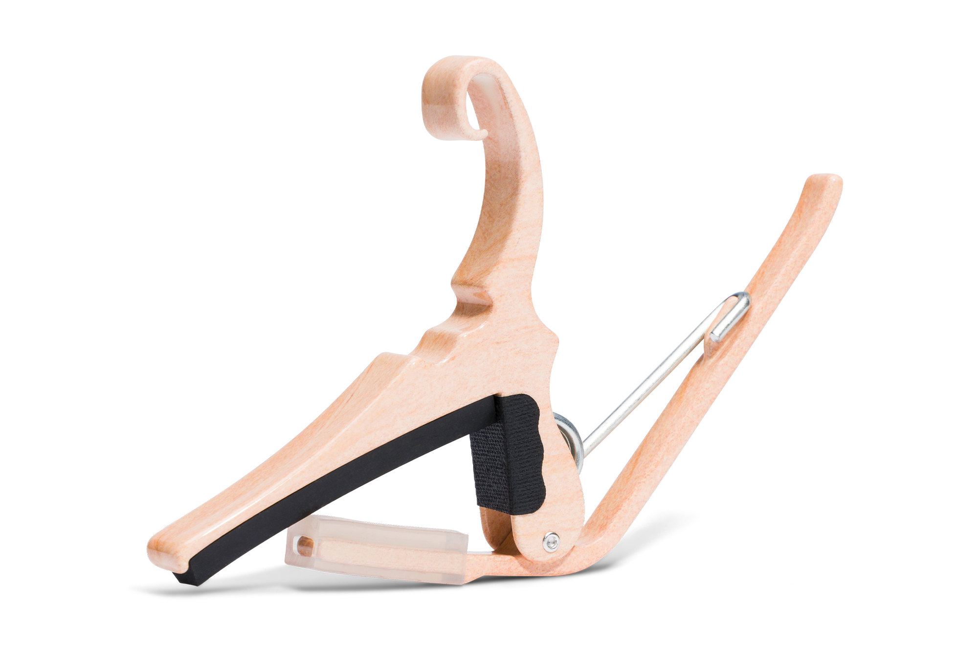 Kyser Capodastre Guitare Acoustique Quick-change Kg6 DÉco Bois - Couleur Erable - Kapodaster - Variation 1