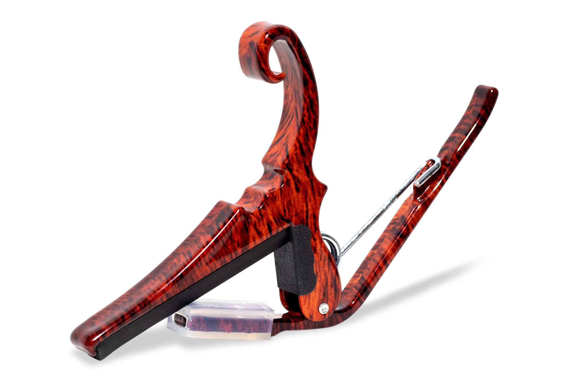 Kyser Capodastre Guitare Classique Quick-change Kgc - Couleur Palissandre - Kapodaster - Variation 2