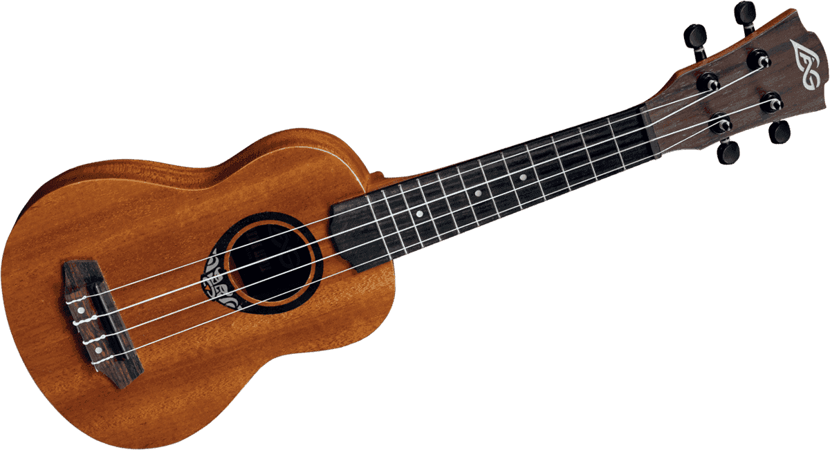 Lag Baby Tiki Uku 110 Soprano Tout Sapele Son +housse - Ukulele - Variation 1