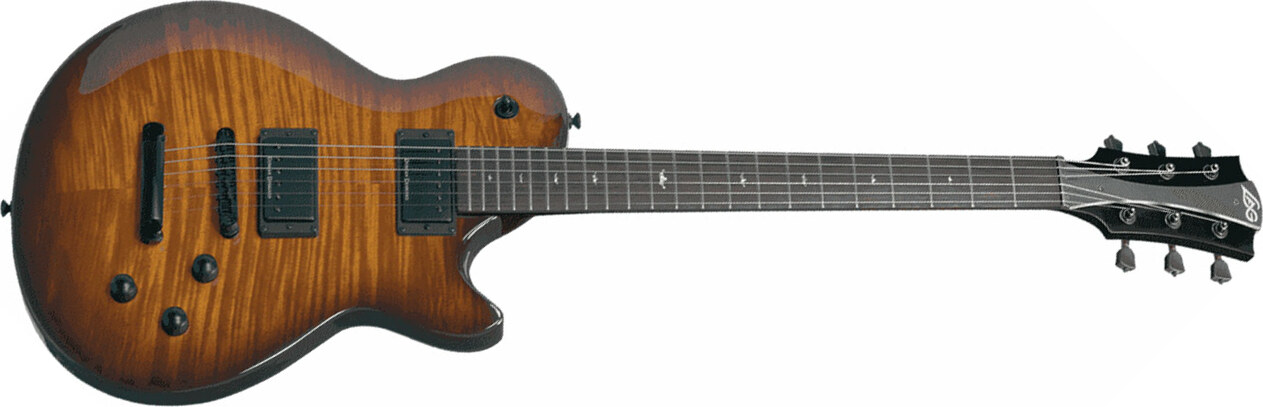 Lag Imperator 200 Hh Ht Rw - Brown Shadow - Single-Cut-E-Gitarre - Main picture