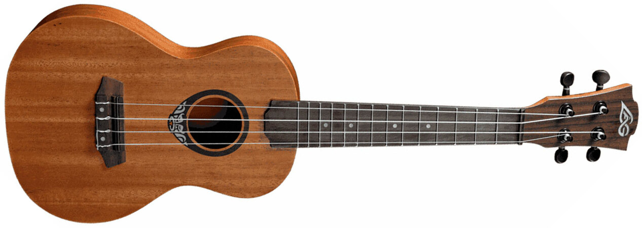 Lag Tku110c Concert Tout Sapele +housse - Ukulele - Main picture