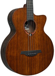 Akustische bass Lag Sauvage Fretless Bass - natural