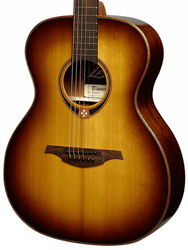 Folk-gitarre Lag Tramontane T118A - Brown shadow