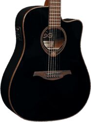 Folk-gitarre Lag T118DCE Tramontane - Black