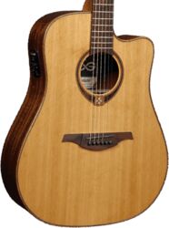 Folk-gitarre Lag T118DCE Tramontane - Naturel