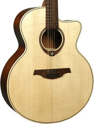 Folk-gitarre Lag Tramontane T177J12CE - Naturel