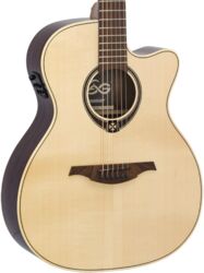 Folk-gitarre Lag T218 ACE - natural