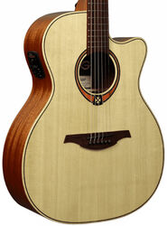 Folk-gitarre Lag Tramontane T88ACE - Naturel