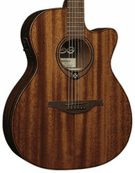 Folk-gitarre Lag Tramontane T98ACE - Naturel