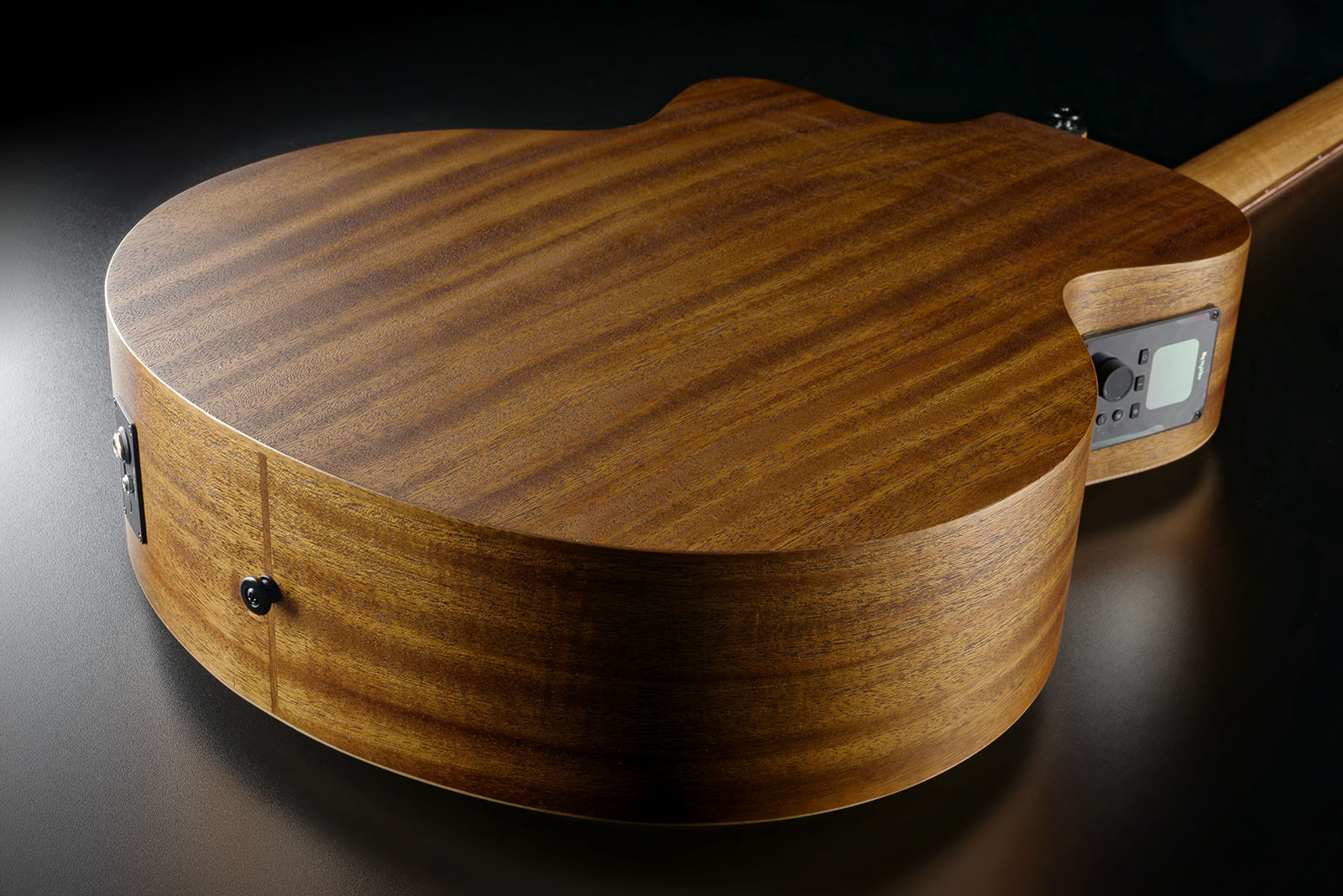 Lag Hv10bce Hyvibe H2 Bass Cw Shsc Cedre Khaya Bra - Natural - Akustische Bass - Variation 4
