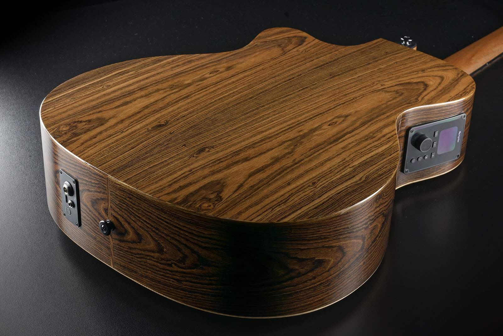 Lag Hv30ace Hyvibe H2 Auditorium Cw Epicea Bokote Bkbr - Natural - Folk-Gitarre - Variation 5