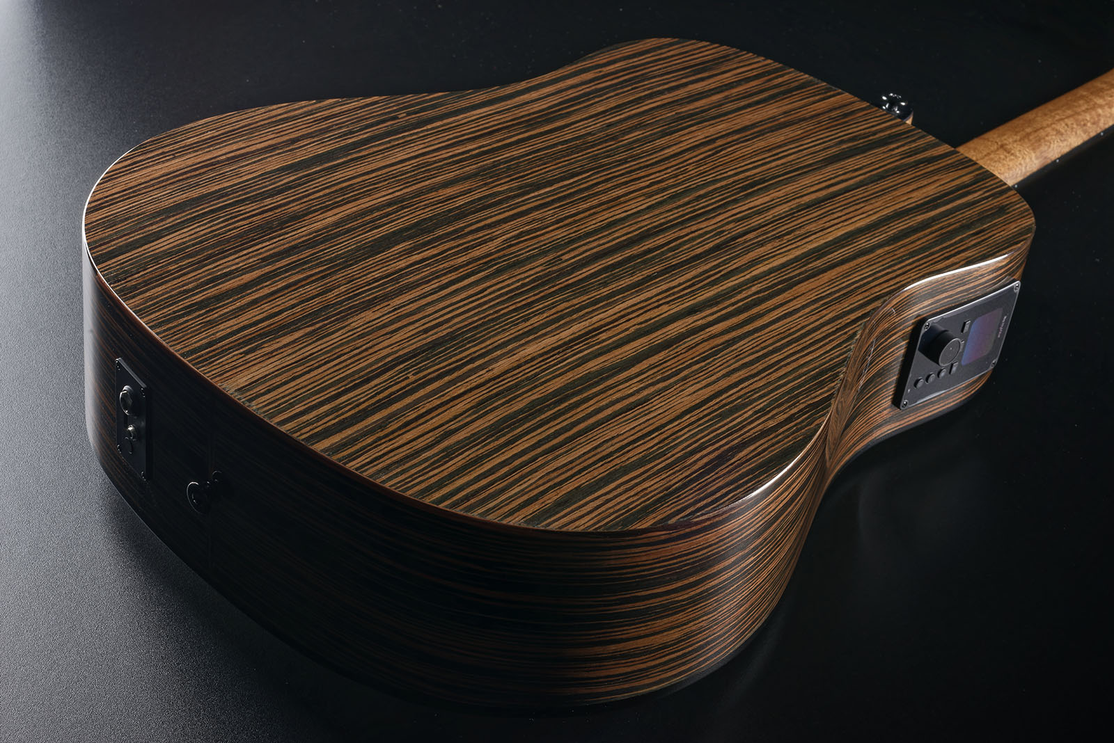 Lag Hv50de Hyvibe H2 Dreadnought Epicea Bokote Bkbr - Natural - Folk-Gitarre - Variation 3