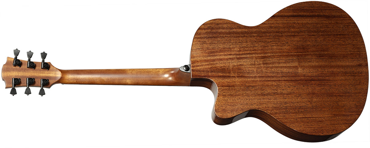 Lag T-red Ace Ltd Auditorium Cedre Khaya Brbw - Red Burst - Folk-Gitarre - Variation 1