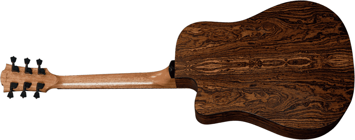 Lag T270dce Tramontane Dreadnought Cw Epicea Snakewood - Naturel - Elektroakustische Gitarre - Variation 2