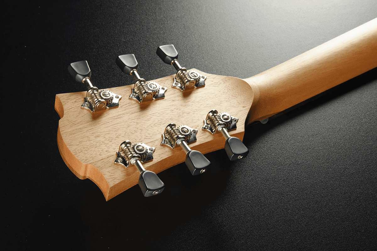 Lag T70ace Tramontane Auditorium Cw Epicea Sapele Bro - Black & Brown - Folk-Gitarre - Variation 6