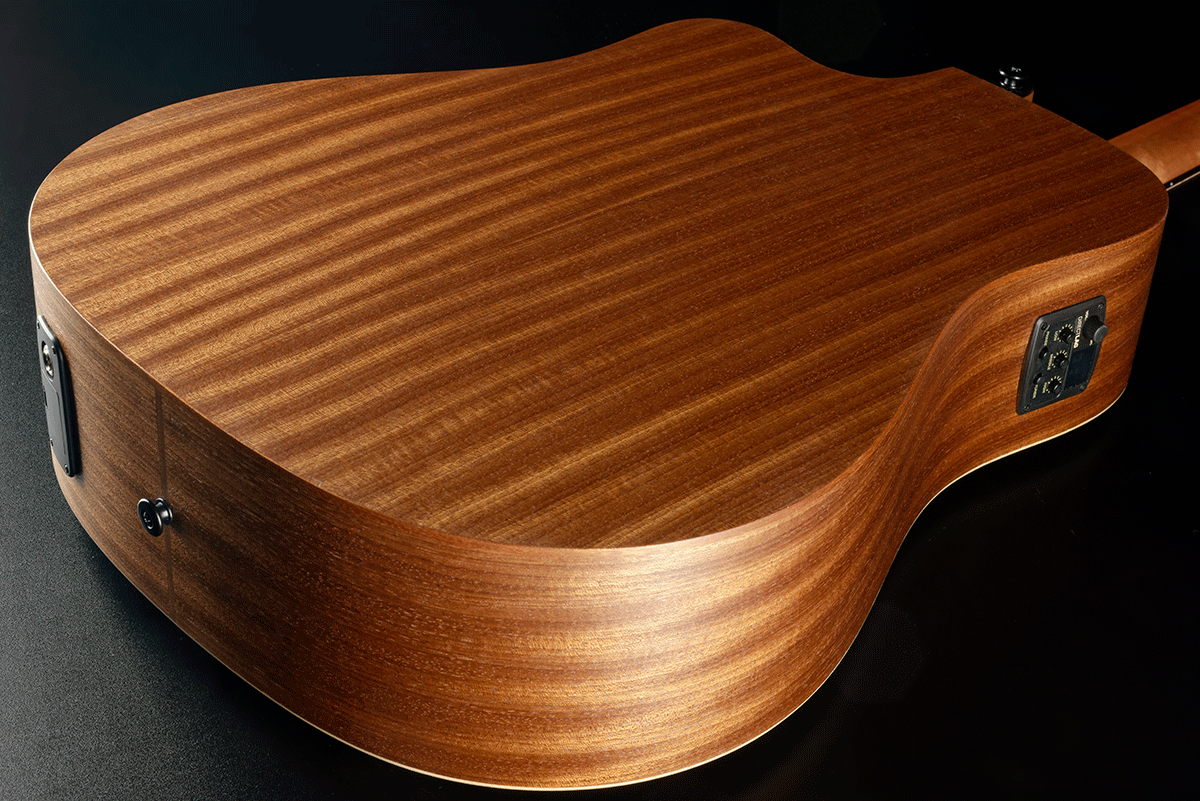 Lag T70dce Ii Tramontane Auditorium Cw Epicea Sapele Bro - Naturel Satin - Elektroakustische Gitarre - Variation 4