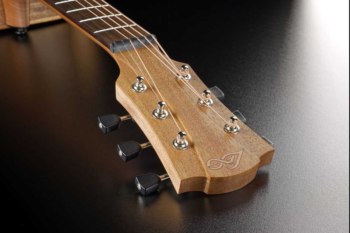 Lag T70te Travel Epicea Khaya Brb - Natural - Folk-Gitarre - Variation 5