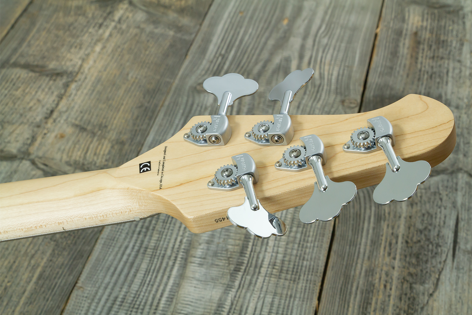 Lakland 55-02 Deluxe Qmt Skyline 5c Active Mn - Solidbody E-bass - Variation 10