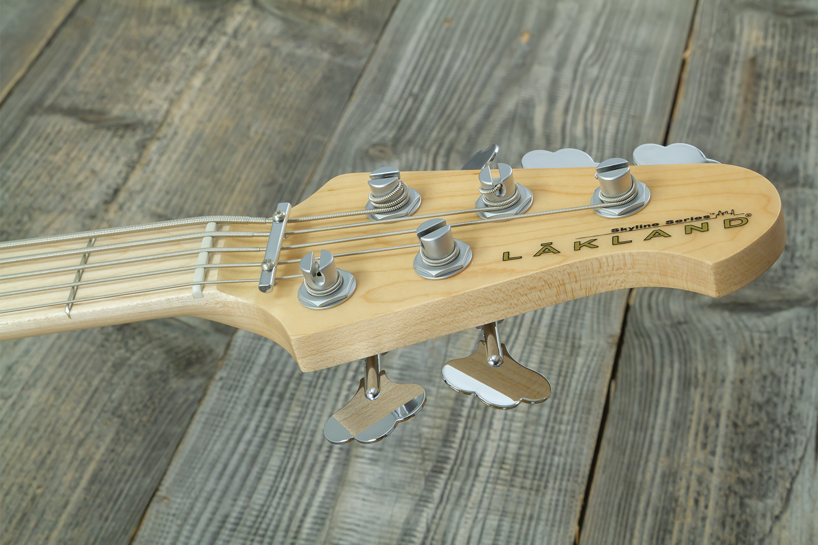 Lakland 55-02 Deluxe Qmt Skyline 5c Active Mn - Solidbody E-bass - Variation 6